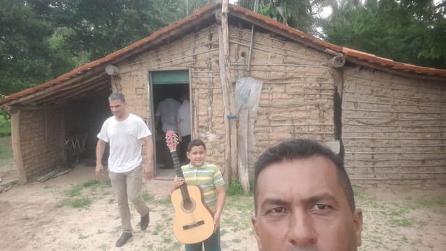 Voluntários em ação